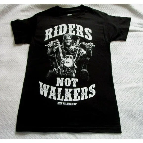The Walking Dead Riders Not Walkers T-Shirt AMC - Small Cotton - Men/Youth - New - Picture 2 of 7